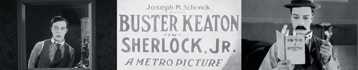 Buster Keaton in Sherlock, Jr.